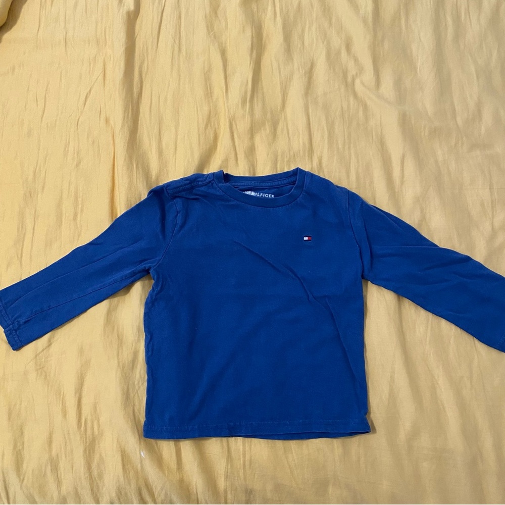 Tommy Hilfiger Blue Long Sleeve Shirt